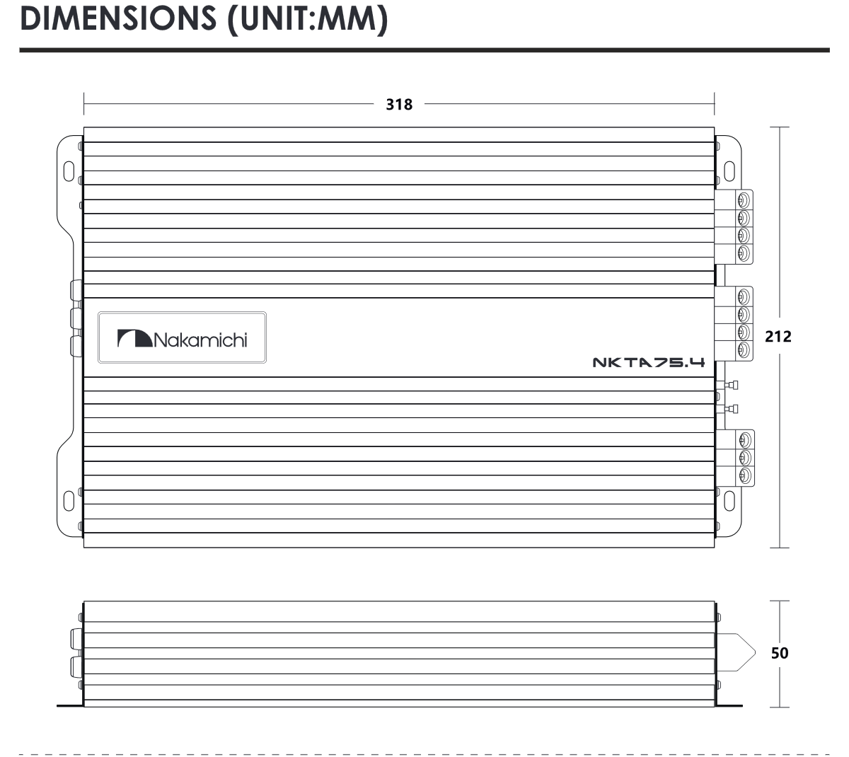 Screenshot NKTA75.4Dimensions